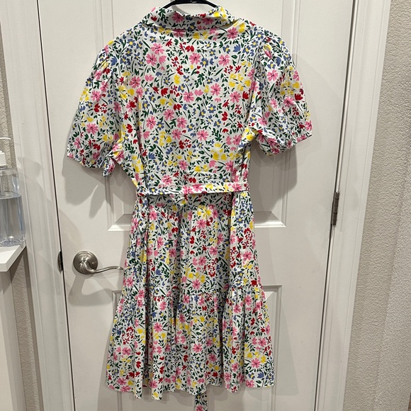KATE SPADE Floral short dress Dress with Belt - Picture 2 of 3
